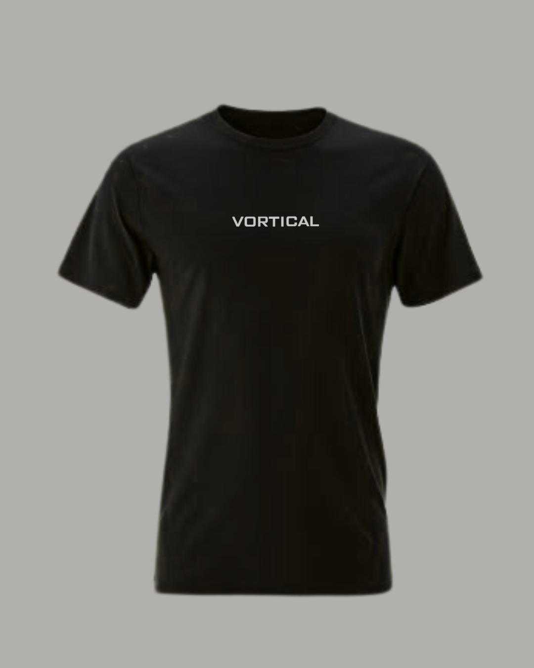 Black Vortical Tee | Premium Dri-Fit