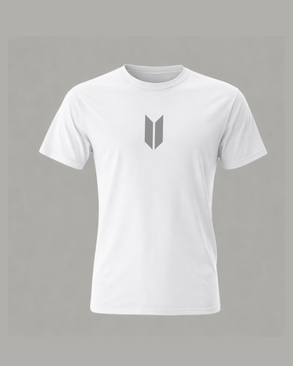 White Vortical Tee