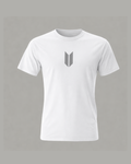 White Vortical Tee