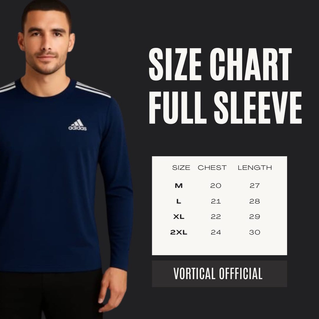 Full Sleeves | Dri-Fit T-Shirts